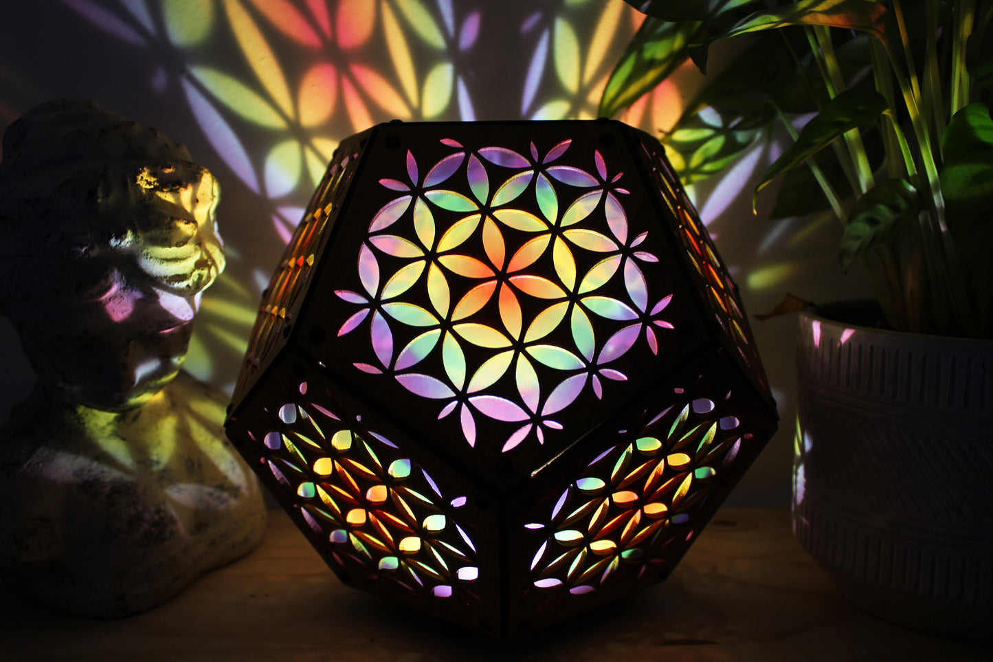 Rainbow Flower of Life